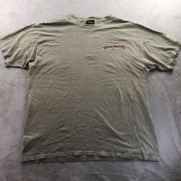 Vintage Harley-Davidson Men's T-Shirt Size XL Short Sleeve Embroidered - Picture 12 of 13